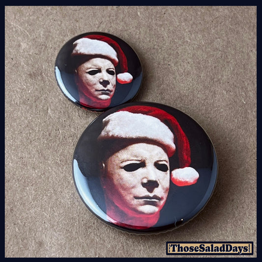 Two 'Scary Christmas' buttons.