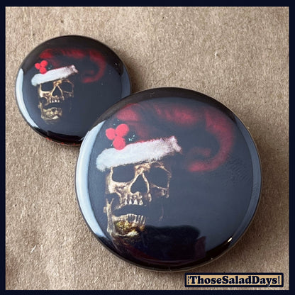 Two 'Scary Christmas' buttons.