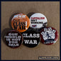 Class War -Buttons- 5 Pack