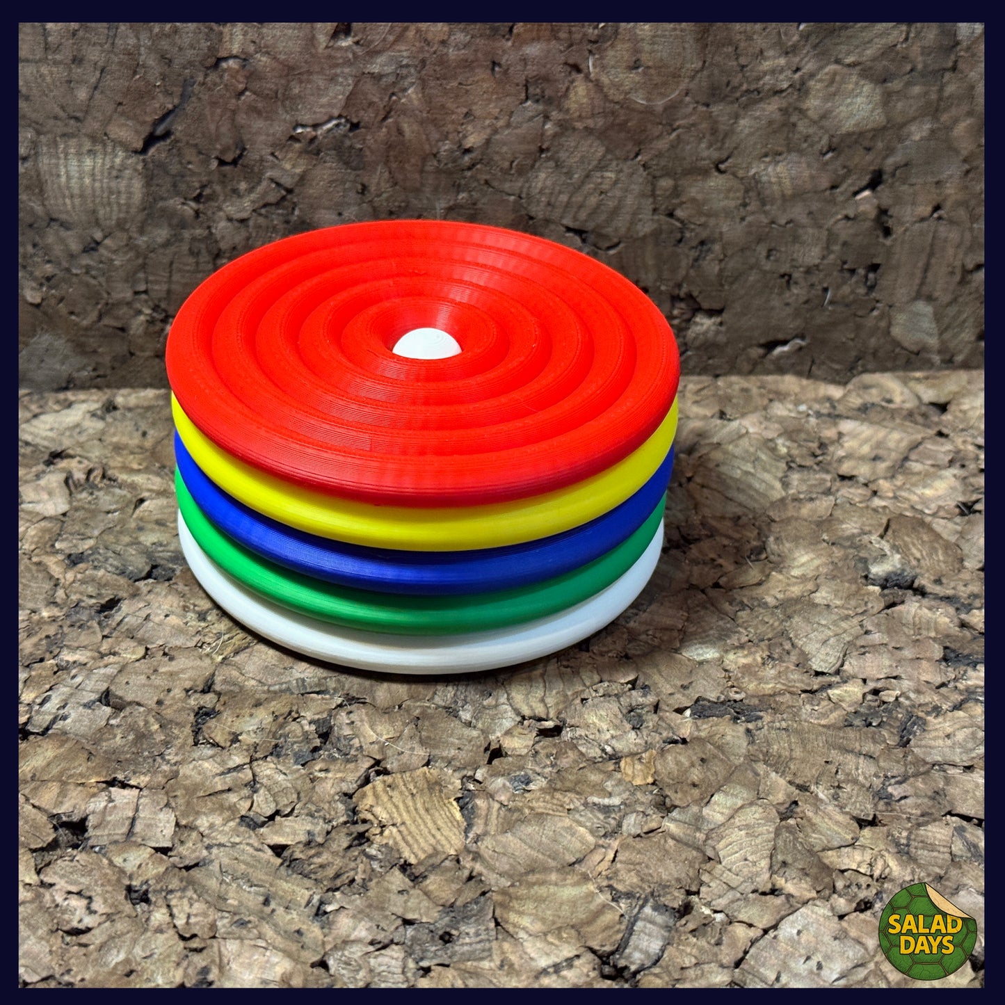 Ring Stacking Game -Drink Coaster Set-