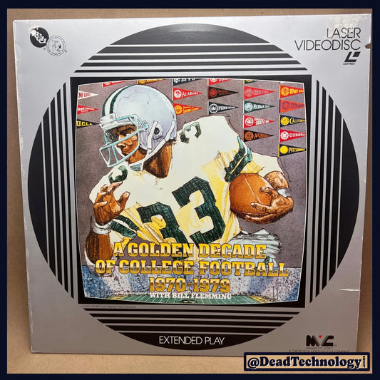 Golden Decade of College Football 1970-1979  -Laserdisc-