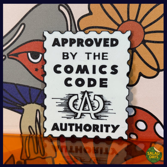 Comics Code Authority -Drink Coaster- Approved