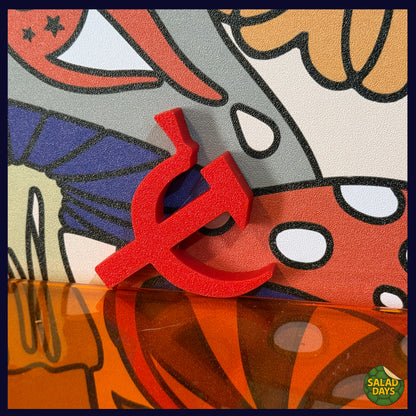 Communism -Magnet- Hammer & Sickle