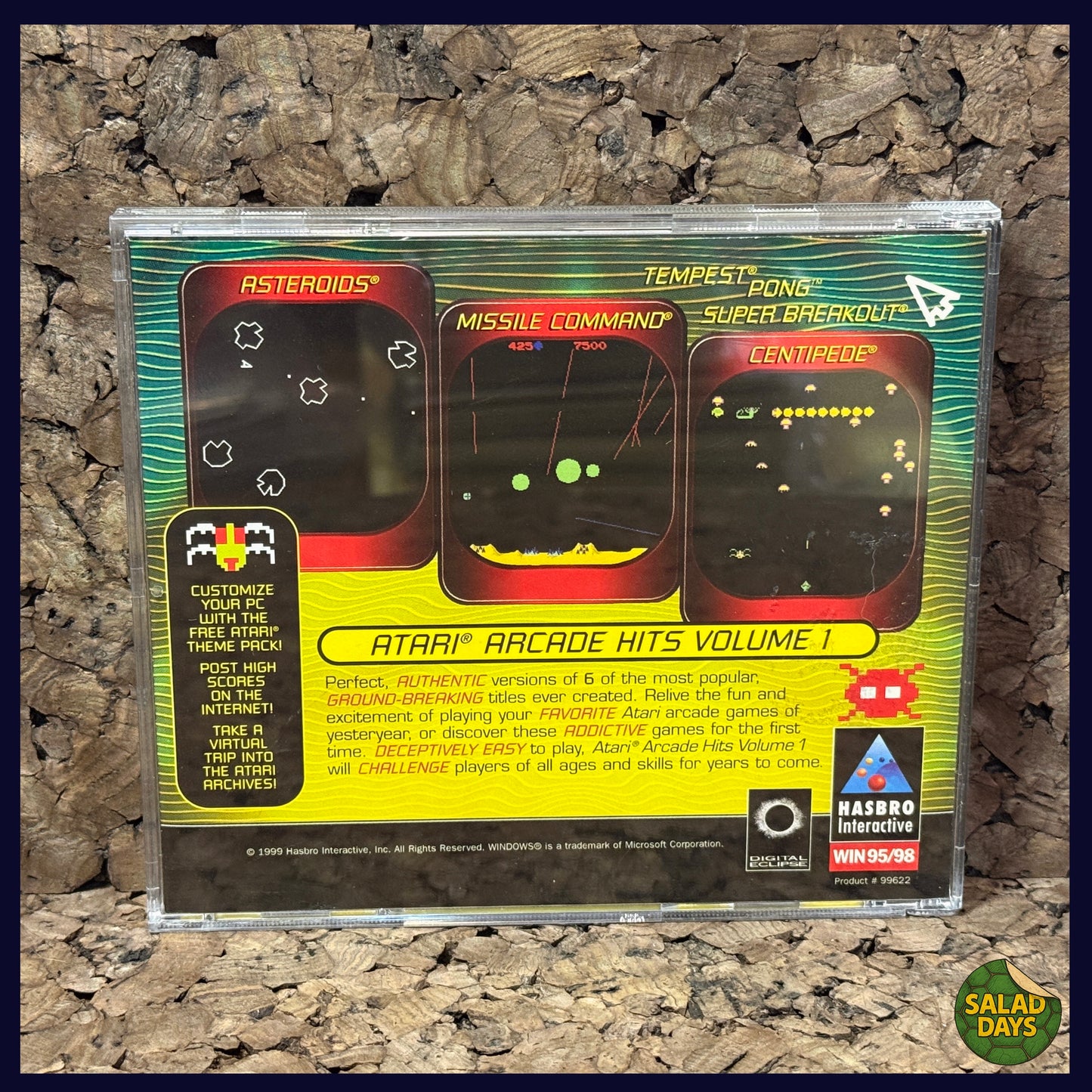 Atari Arcade Hits -Win 95/98-