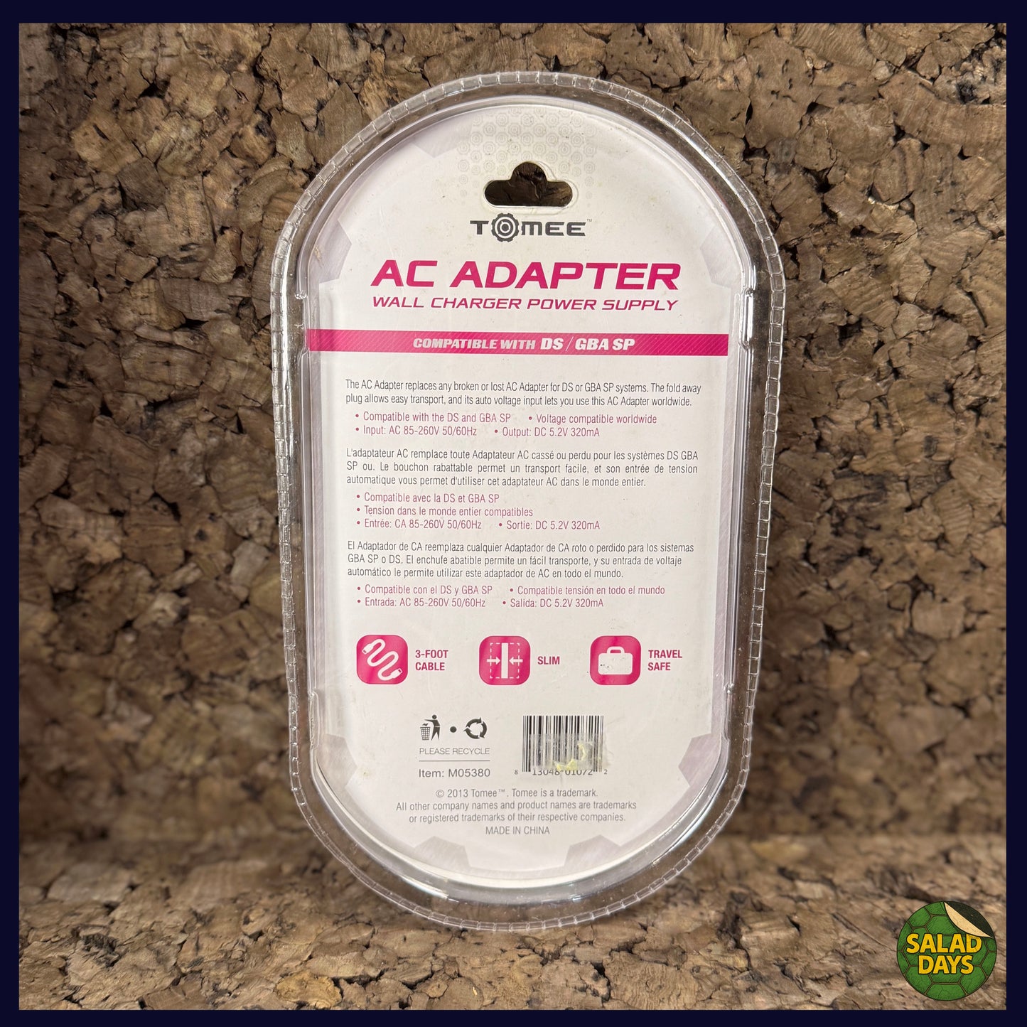 AC Adapter -GBA/DS-