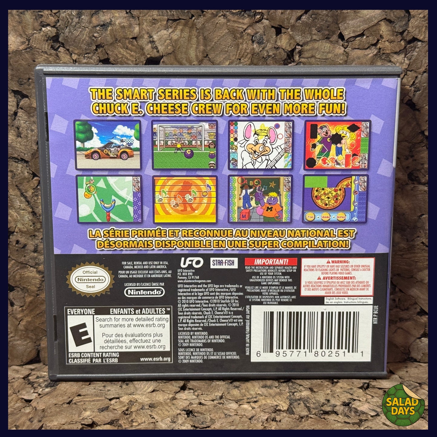 Chuck E Cheese -Nintendo DS- Gameroom