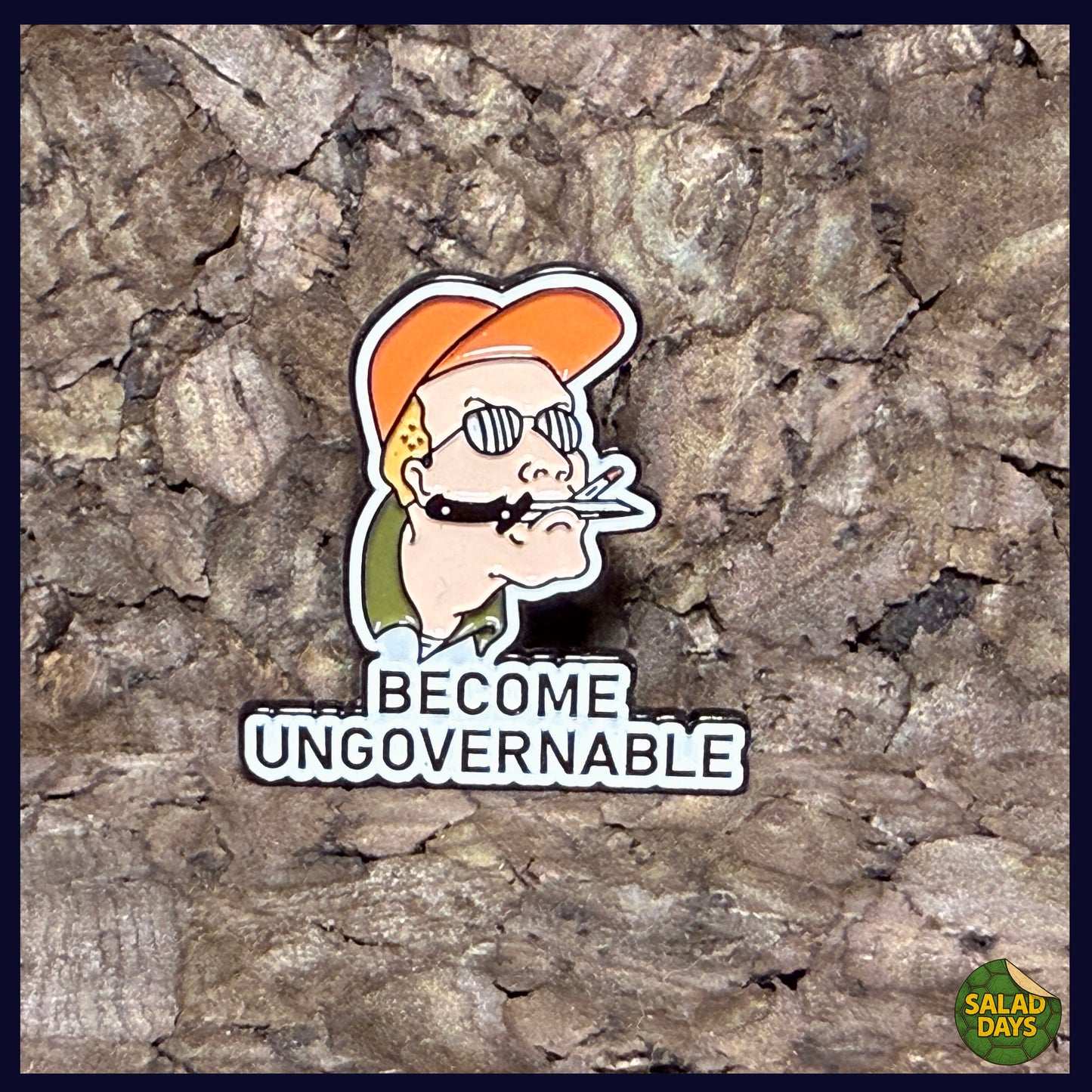 Become Ungovernable -Enamel Pin- Dale Gribble