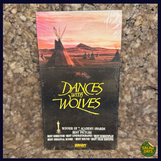 Dances with Wolves -VHS- Sealed