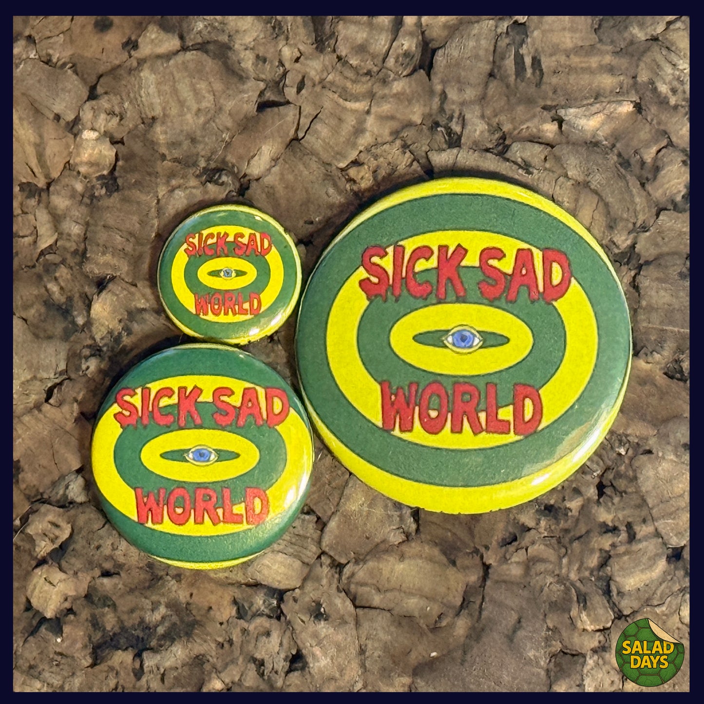 Daria -Buttons/Bottle Openers- Sick Sad World