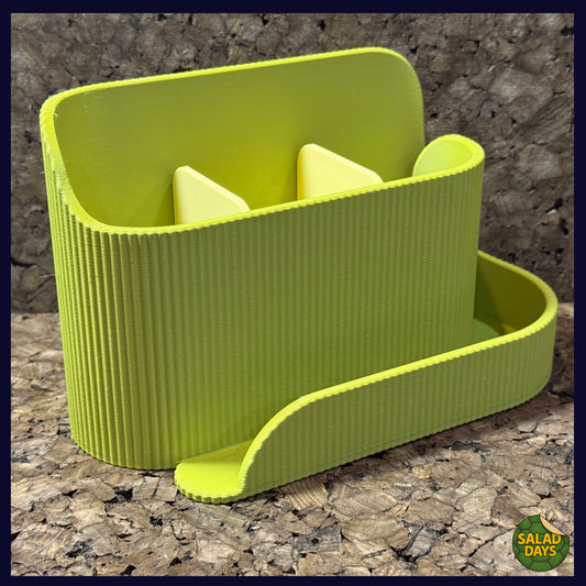 Desk Fold -Bamboo Green/Butter Yellow-