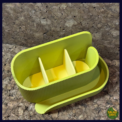 Desk Fold -Bamboo Green/Butter Yellow-