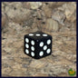 Black -One Die- Colored Dice