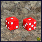 Maroon -One Die- Colored Dice