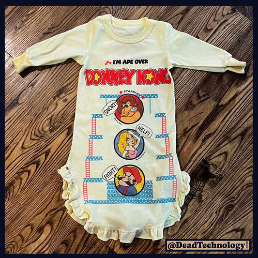 Donkey Kong -1982- Pajama Shirt