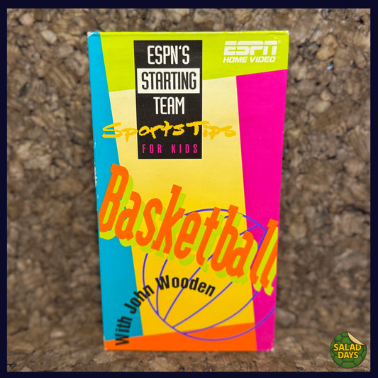 ESPN Basketball -VHS- Starting Team Sports Fire