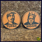 East vs West Coasters -Drink Coaster- Tupac & Biggie Smalls