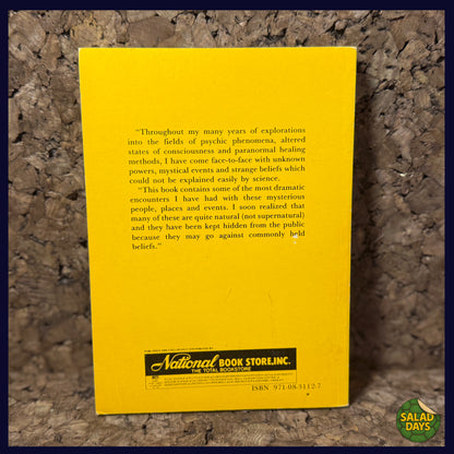 True Encounters of the Unknown -Jamie T. Licauco- Conspiracy Book