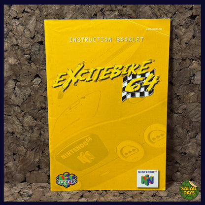 ExciteBike -Nintendo 64- Manual