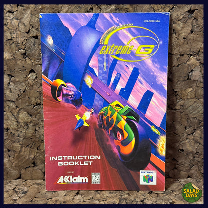 Extreme G -Nintendo 64- Manual