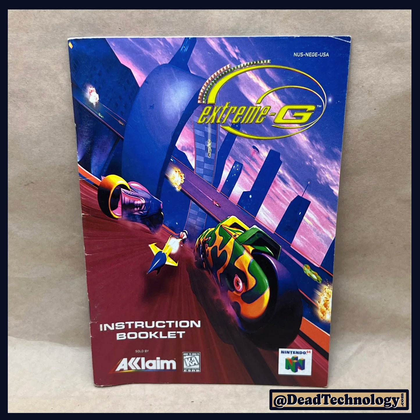 Extreme G -Nintendo 64- Manual