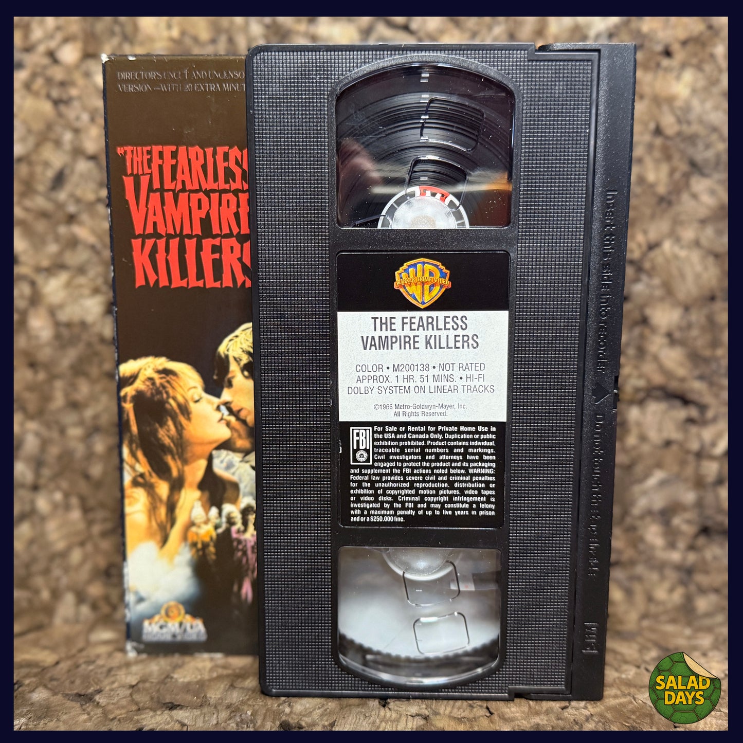 Fearless Vampire Killers, The -VHS- Sharon Tate