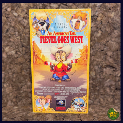 Fievel Goes West -VHS- An American Tail