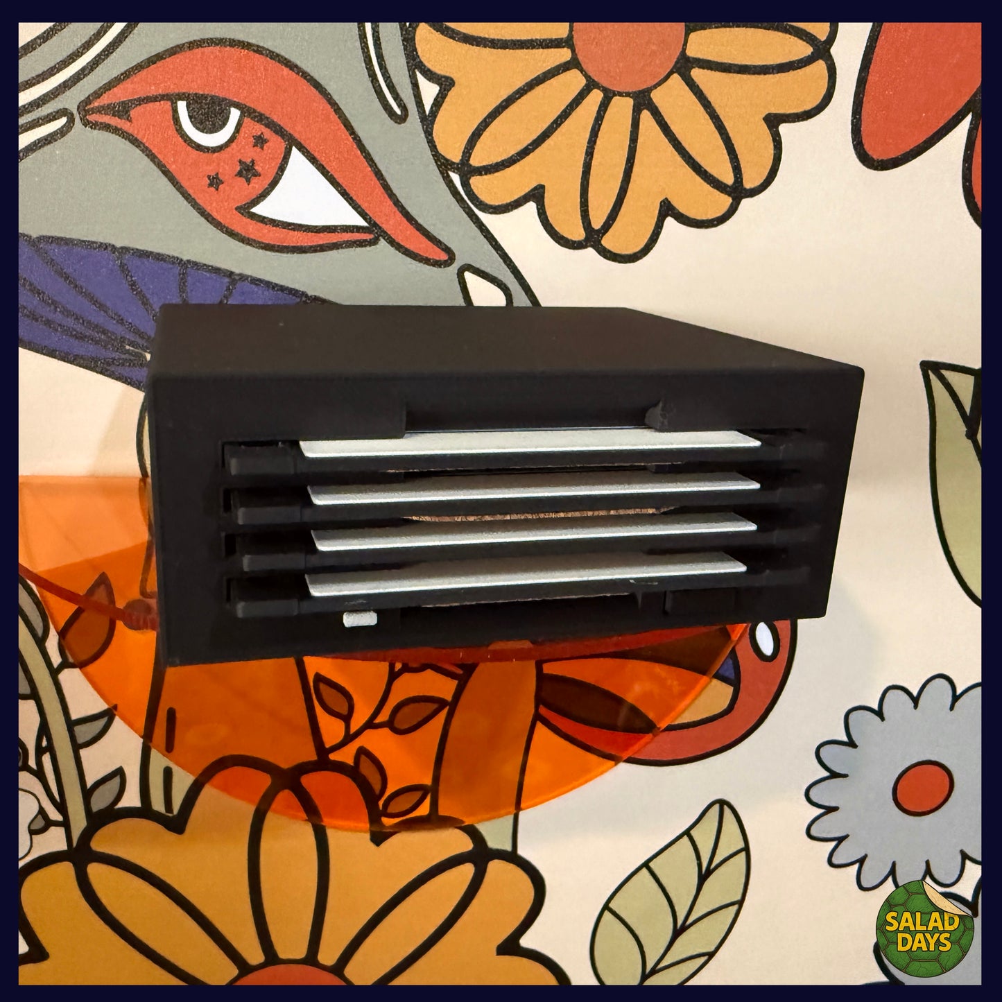 Floppy Disc Set -Drink Coaster- with Tray