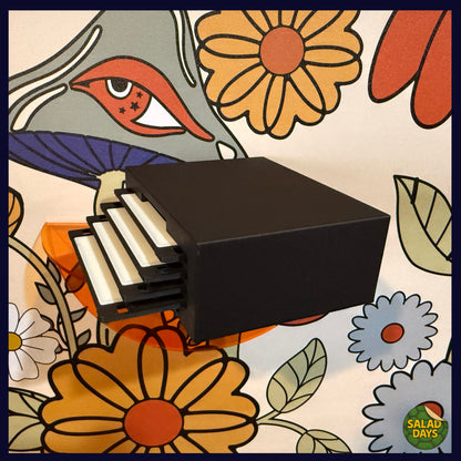 Floppy Disc Set -Drink Coaster- with Tray