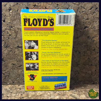 Floyd's Hair-Raising Adventures -VHS- Andy Griffith Show