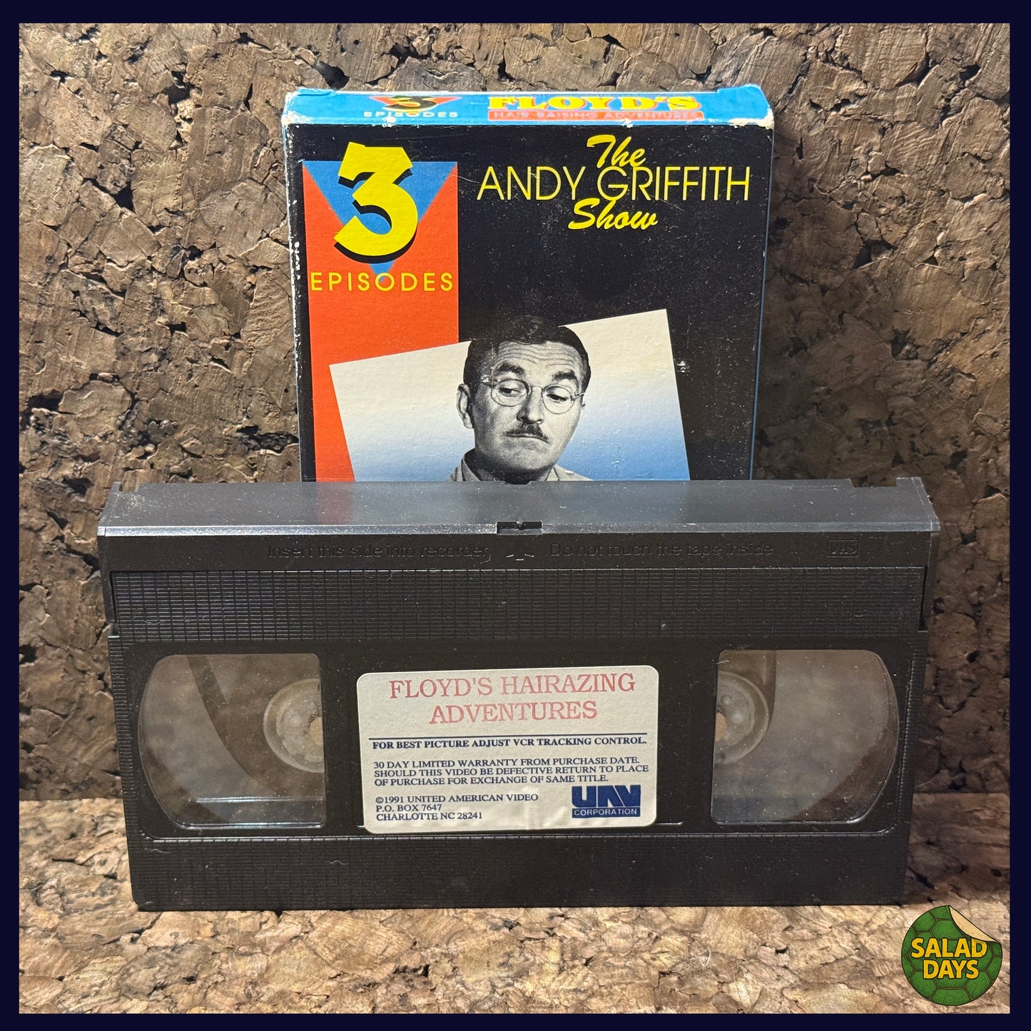 Floyd's Hair-Raising Adventures -VHS- Andy Griffith Show