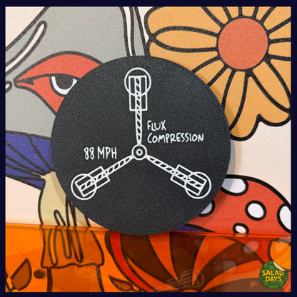 Flux Capacitor -Drink Coaster- Back To The Future