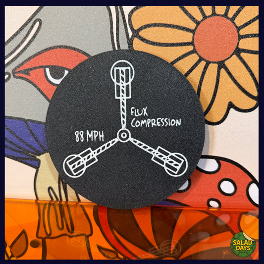 Flux Capacitor -Drink Coaster- Back To The Future