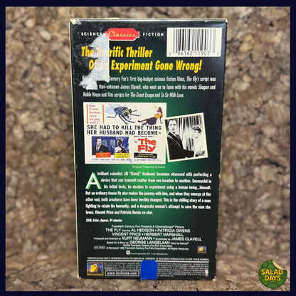 Fly, The -VHS- Vincent Price