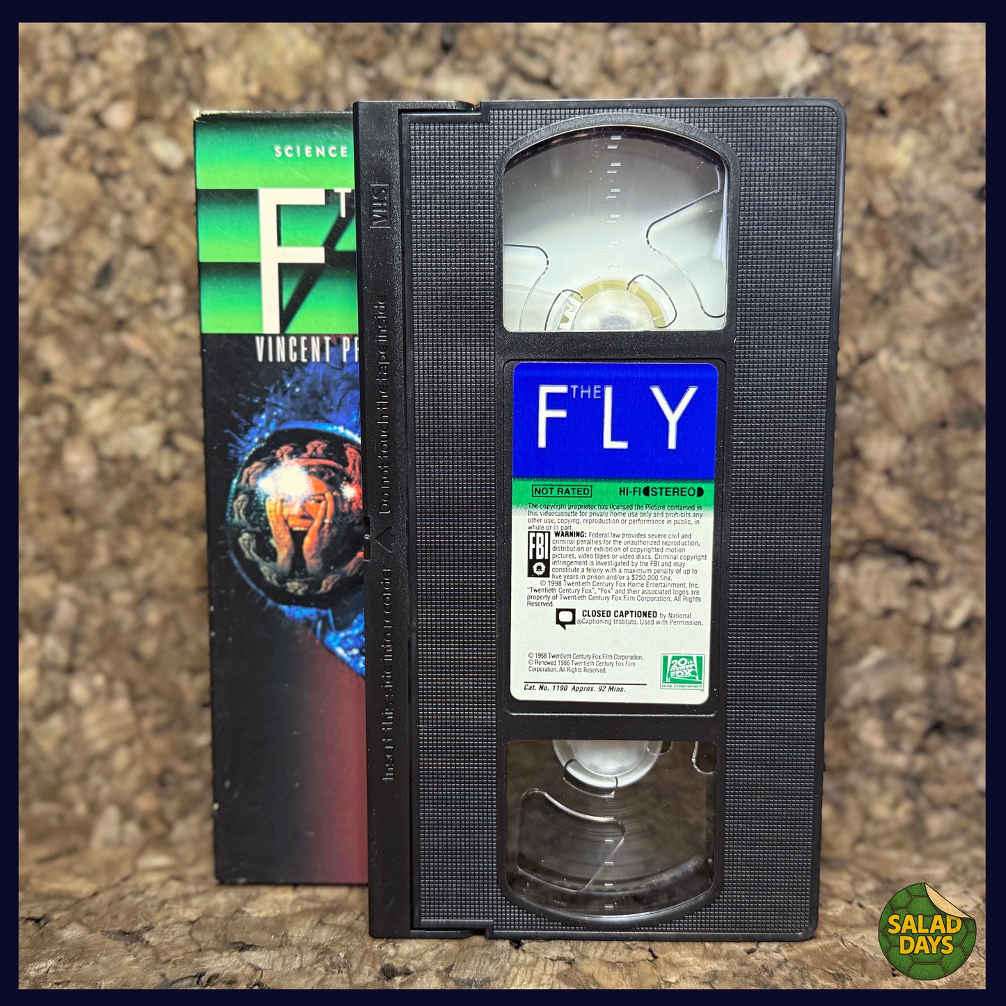Fly, The -VHS- Vincent Price