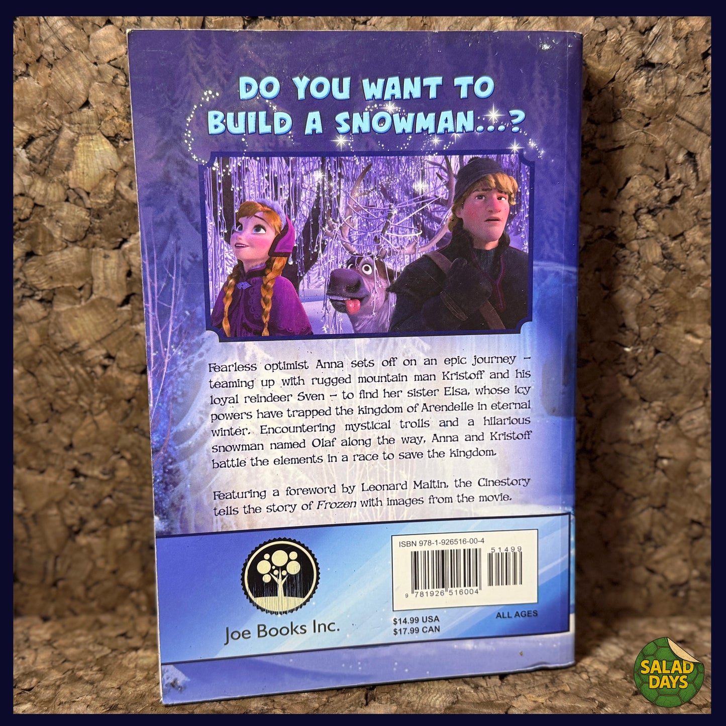 Frozen -The Cinestory- Book