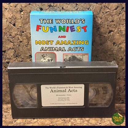 The World's Funniest and Most Amazing Animal Acts -VHS-