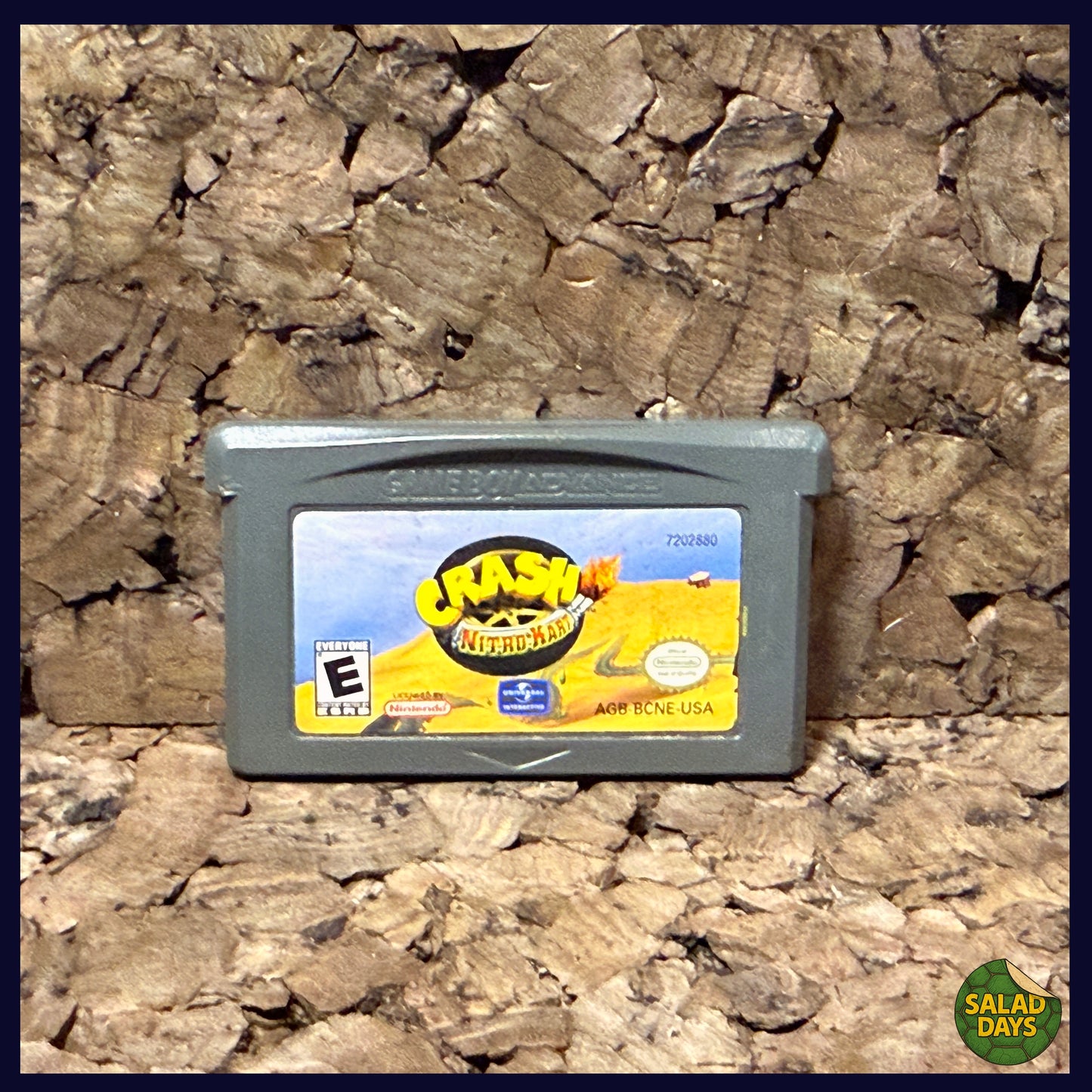 Crash Bandicoot -GameBoy Advance- Nitro Kart Game