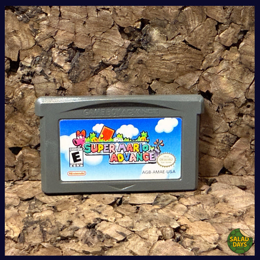Super Mario Advance -GameBoy Advance- Game Cart