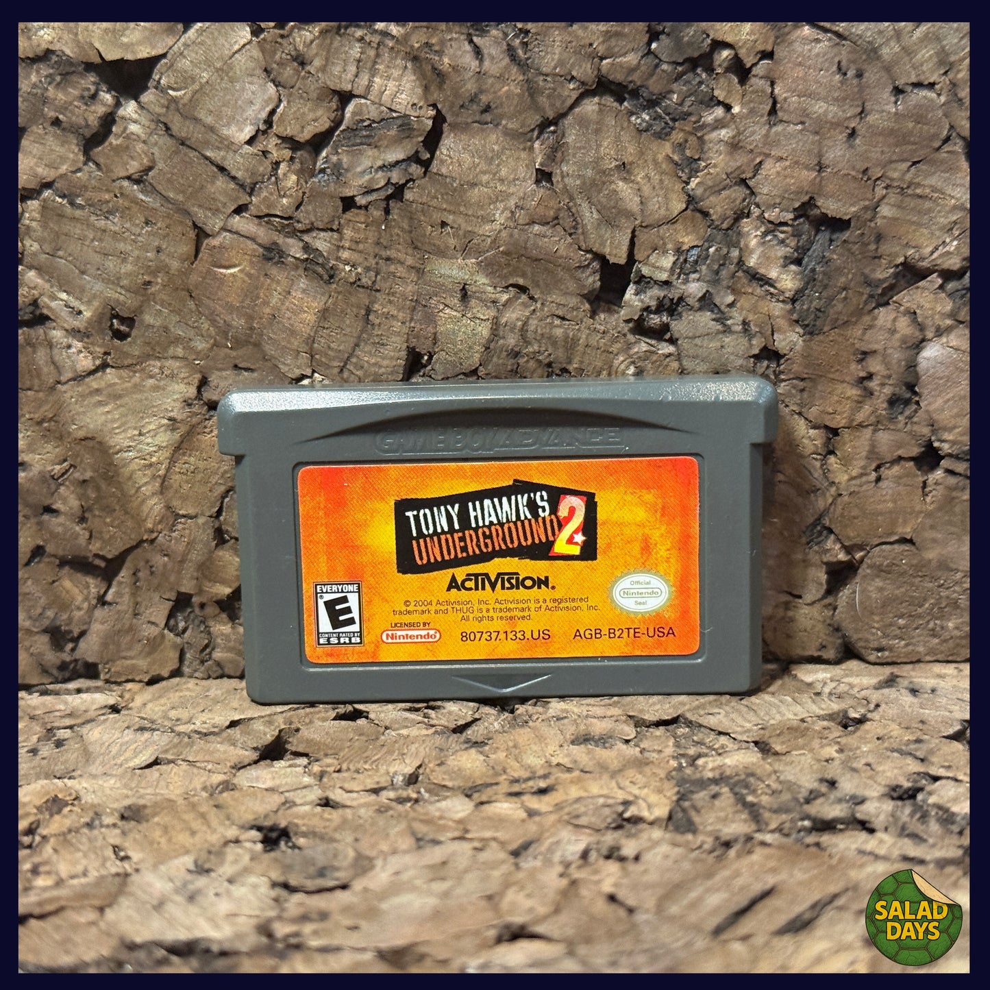 Tony Hawk Underground -GameBoy Advance- Game Cart