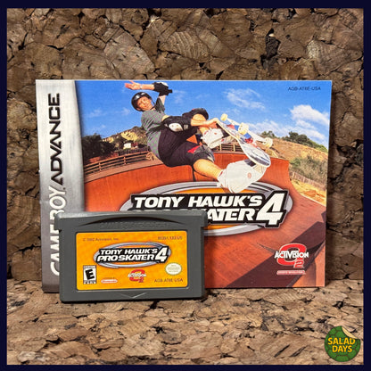 Tony Hawk -GameBoy Advance- Pro Skater 4