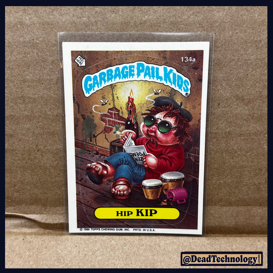 Hip Kip -Garbage Pail Kids- Series #4 Card #134A