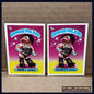 Rock E Horror/Marty Gras -Garbage Pail Kids- Series #4 Card #135AB