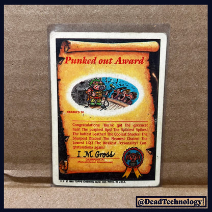 Messie Tessie -Garbage Pail Kids- Series #2 Card #45B