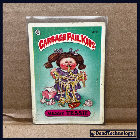 Messie Tessie -Garbage Pail Kids- Series #2 Card #45B