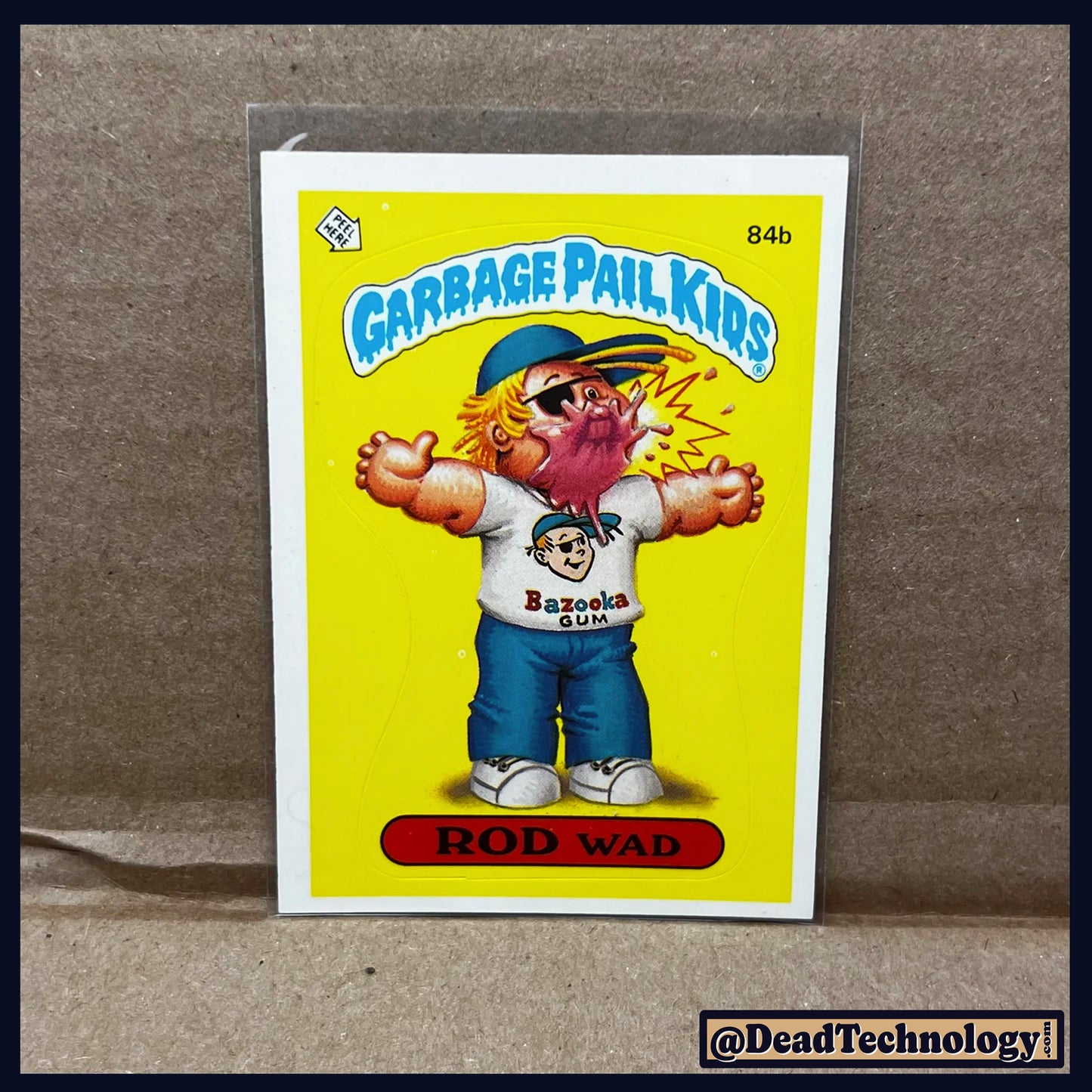 Rod Wad -Garbage Pail Kids- Series #3 Card #84B