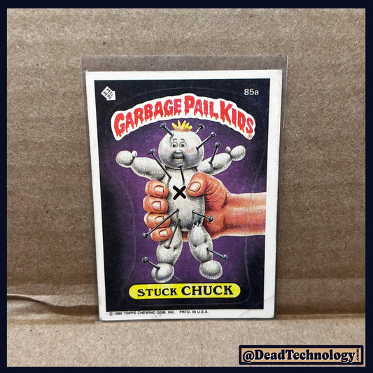 Stuck Chuck -Garbage Pail Kids- Series #3 Card #85A