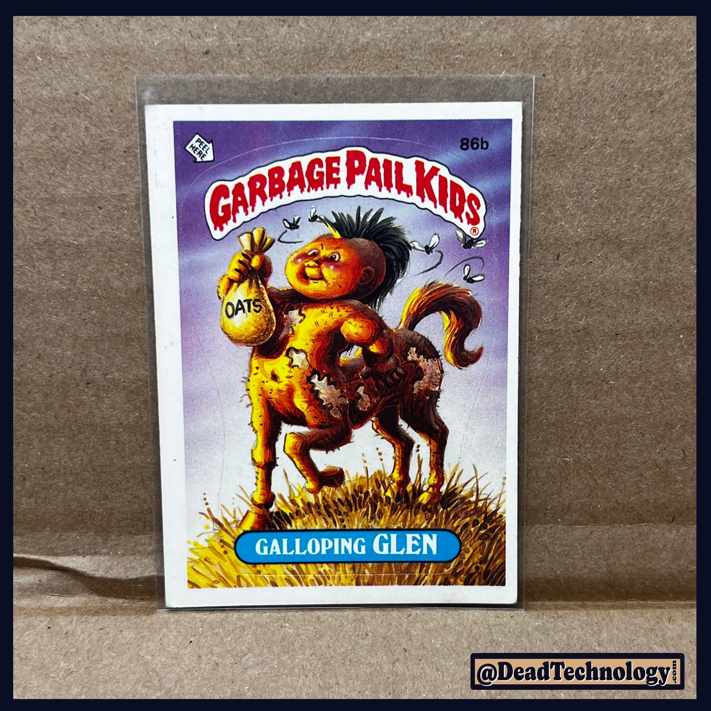 Galloping Glen -Garbage Pail Kids- Series #3 Card #86B