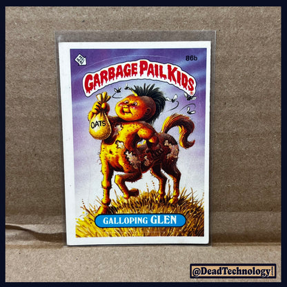 Galloping Glen -Garbage Pail Kids- Series #3 Card #86B