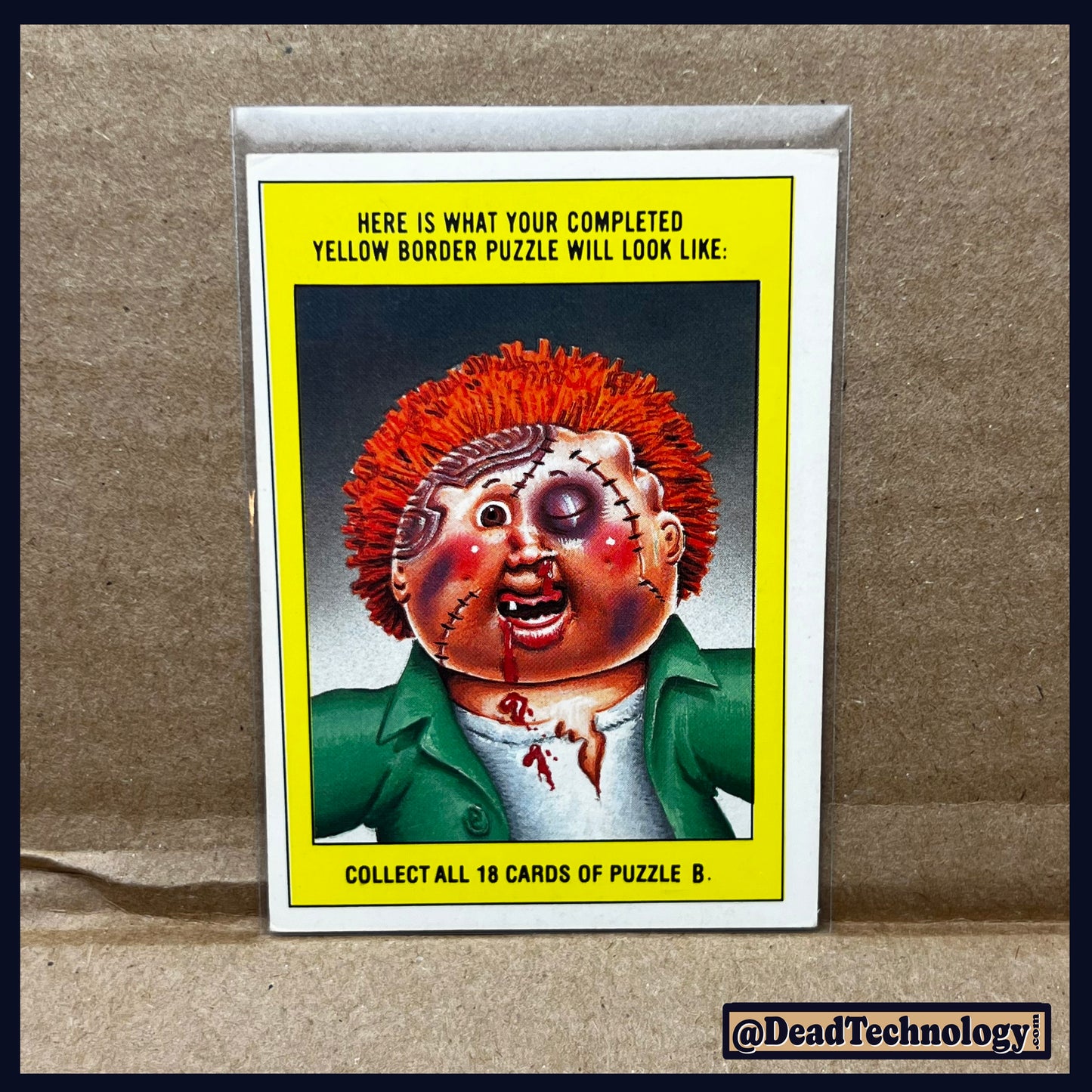 Roy Bot -Garbage Pail Kids- Series #3 Card #87B