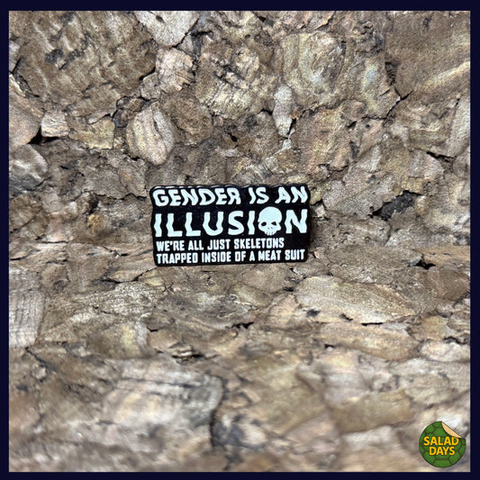 Gender Illusion -Enamel Pin-